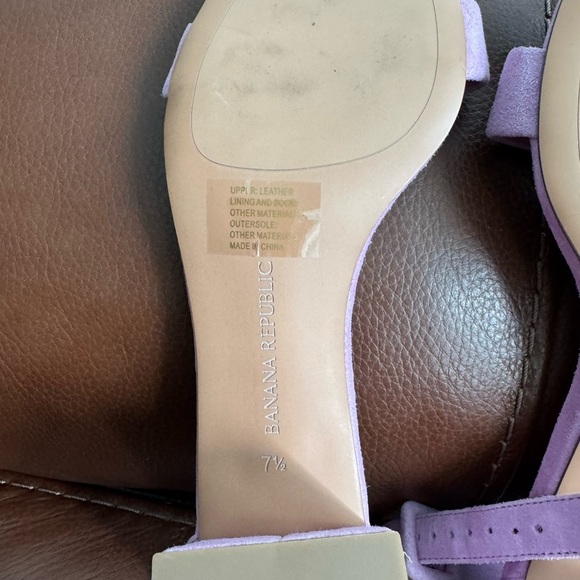 BANANA REPUBLIC BARE LOW BLOCK-HEEL SANDAL USED LIKE ANW SIZE 7.5 - Picture 14 of 16